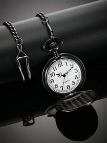 img 1 attached to 🎓 Hicarer Graduation Children's Pocket Watch
