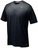 👕 короткорукавная футболка nike youth legend (ym, черная): прочная и стильная спортивная одежда для молодых атлетов логотип