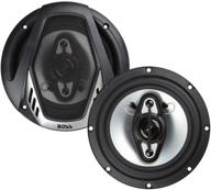 🔊 boss audio nx654 car speakers - 400w per pair, 200w each, 6.5 inch, full range, 4-way, sold in pairs logo