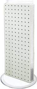 img 2 attached to 🔄 Revolving Pegboard - Azar 700508 WHT, 20 Inches