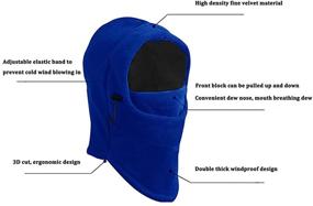 img 1 attached to 🧥 Stay Warm and Protected with YQXCC Winter Balaclava - Perfect Cold Weather Accessories for Boys