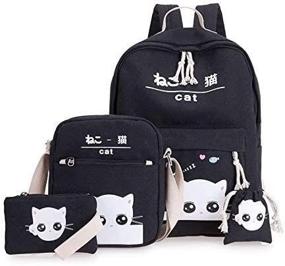 img 1 attached to 🎒 Hainan Backpacks for Teenage Students with Customized Printing