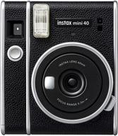 capturing instant memories: fujifilm instax mini 40 instant camera unveiled logo