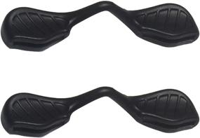img 2 attached to Black Replacement Earsocks Nosepieces Oakley Men's Accessories