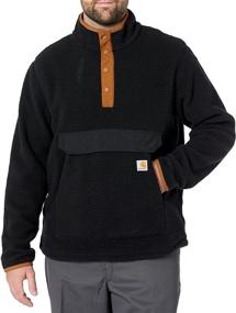 img 2 attached to Carhartt Relaxed Pullover Heather X Large Men's Clothing