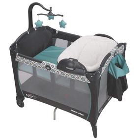 img 4 attached to Graco Pack 'n Play Portable Seat & Changer Playard, Affinia: Ultimate Convenience and Versatility