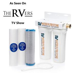 img 1 attached to 💧 Optimal RV Water Filtration System with Hose Connectors - Advanced RV Water Filter with Effective Cyst Removal