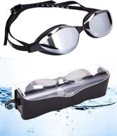 swimming goggles protection shatter proof competitive logo