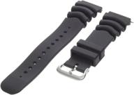 enhanced performance replacement watchband for timex q7b722 logo