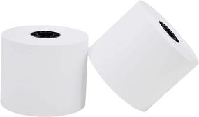 img 2 attached to 🧾 Premium White Adding Machine Tape Paper Rolls (12 Rolls) - BuyRegisterRolls