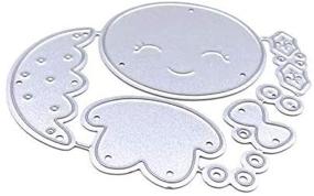 img 4 attached to ZFPARTY Gingerbread Scrapbooking Decorative Embossing