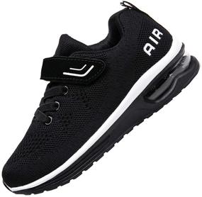 img 4 attached to 👟 JARLIF Girls' Running Shoes - Breathable Athletic Sneakers