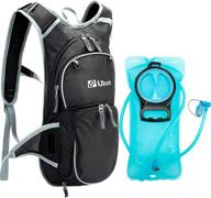 🎒 ubon hiking hydration backpack: lightweight water pack for running, cycling, and camping - 10l with 2l bpa free bladder logo