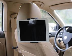 img 3 attached to Headrest Adjustable Universal Rotation Smartphones