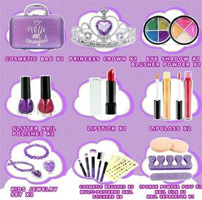 img 3 attached to Qtioucp Girls Makeup Kit Non Toxic