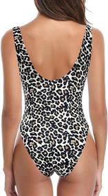 img 3 attached to 👙 Lace Up Manhattan Monokini: Discover SHEKINI Swimsuits for Stylish Women's Clothing