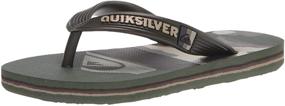 img 4 attached to Кроссовки Quiksilver Point Sandal Orange Molokai для мальчиков