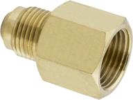 🔌 lasco 17-5847 1/2" female flare to 3/8" male flare brass adapter logo