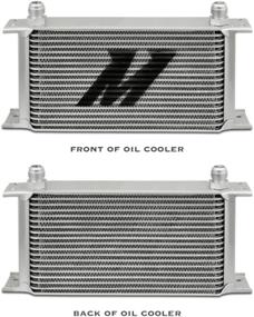 img 1 attached to 🆙 Upgraded Performance: Mishimoto Universal 19 Row Oil Cooler Kit for Enhanced Engine Cooling