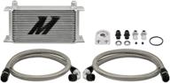 🆙 upgraded performance: mishimoto universal 19 row oil cooler kit for enhanced engine cooling logo