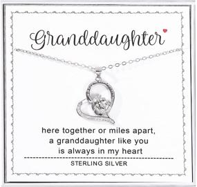 img 4 attached to 🐎 Horse Necklace for Girls: AmpleLove Sterling Silver Horse Necklace Gift for Granddaughter, Perfect Birthday Gift!