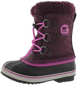 img 1 attached to Sorel Unisex Child Nylon Weather Shoes for Little Boys' Boots