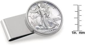img 2 attached to Walking Liberty Stainless Silvertone Coin