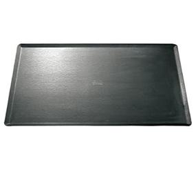 img 2 attached to 🍪 Matfer Bourgeat 310101 Black Steel Oven Baking Sheets: Perfect for All Baking Needs!