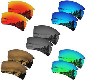 img 4 attached to 🕶️ Запасные линзы Oakley Sunglass SmartVLT: мужские аксессуары для солнцезащитных очков и светофильтров.