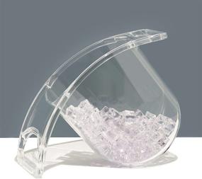 img 1 attached to Enhance Your Drink Experience with the Coolin Curve Ice Bucket: Evenly Chills Wine, Champagne, Beer, and More - 2 Quarts