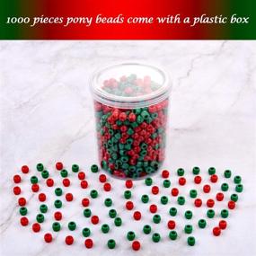 img 1 attached to Pieces Christmas Plastic Decoration Jewelry