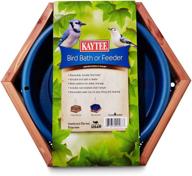 cedar bird bath or feeder by kaytee logo