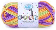 пряжа lion brand yarn rebound, весна: дайте энергии вашим творениям с яркими цветами и превосходным качеством. логотип