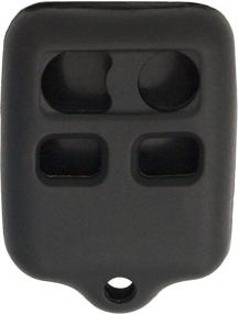 img 4 attached to 🔑 Keyless2Go Silicone Cover Protective Case - Replacement for 4 Button Remote Key Fobs FCC CWTWB1U345 CWTWB1U331 - Black