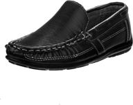 👞 josmo casual driving loafers: stylish toddler boys' shoes for comfort & versatility logo