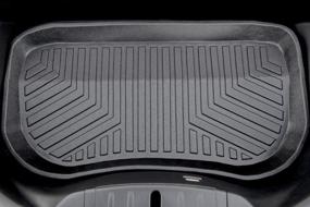 img 2 attached to Tesla Model 3 Frunk and Subtrunk Mats (Fits New 2021 Frunk) - From Tesloid.com