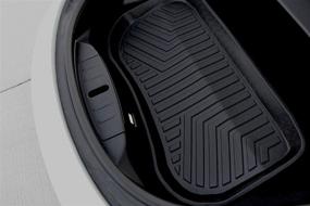 img 3 attached to Tesla Model 3 Frunk and Subtrunk Mats (Fits New 2021 Frunk) - From Tesloid.com