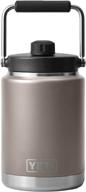 🥤 yeti rambler 64oz jug, vacuum insulated, stainless steel with magcap, sharptail taupe логотип