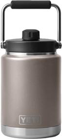 img 4 attached to 🥤 YETI Rambler 64oz Jug, Vacuum Insulated, Stainless Steel with MagCap, Sharptail Taupe