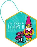 🍃 wit gifts air freshener: embrace the perfect scent of gnome vanilla! logo