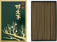 enhance your space with japanese incense kobunboku tokusen: premium box of 490 sticks by baieido logo