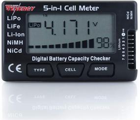 img 4 attached to Tenergy 5-in-1 Battery Meter: Intelligent Cell Meter Digital Battery 🔋 Checker & Balancer for LiPo, LiFePO4, Li-ion, NiCd, NiMH Battery Packs