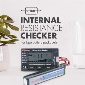 img 2 attached to Tenergy 5-in-1 Battery Meter: Intelligent Cell Meter Digital Battery 🔋 Checker & Balancer for LiPo, LiFePO4, Li-ion, NiCd, NiMH Battery Packs