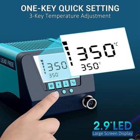 img 2 attached to 🔥 Soldering Station BK90: Effortlessly Control Soldering Temperature