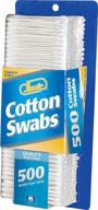 classic cotton swabs paper stick logo