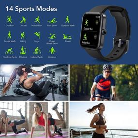 img 3 attached to JIKKO Fitness Tracker Smart Watch: Heart Rate Monitor, Sleep & Sport Tracking for Men and Women - iPhone and Android Compatible