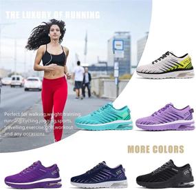 img 3 attached to 👟 Ultra-Lightweight Breathable Running Sneakers: Women's Athletic Shoes that Elevate Performance