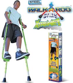 img 3 attached to Geospace Xtreme Steel Balance Stilts - Height Adjustable Vert Lifters - by Air Kicks