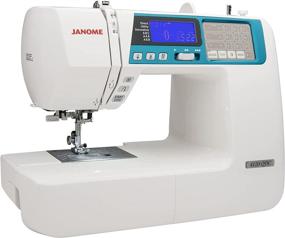 img 4 attached to Janome 4120QDC-B: Advanced Computerized Sewing Machine in Stylish Blue