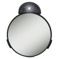 zadro lighted mirror bracket suction logo